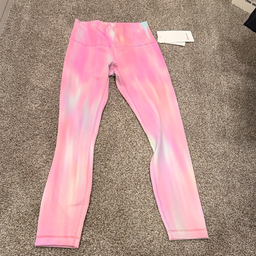 lululemon athletica tie dye leggings